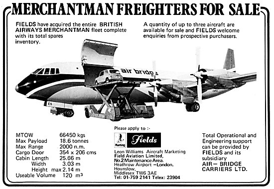 Field Aviation - Air Bridge Carriers - Merchantman               