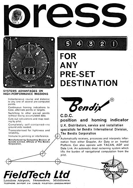 FieldTech. Bendix CDC Position & Homing Indicator                