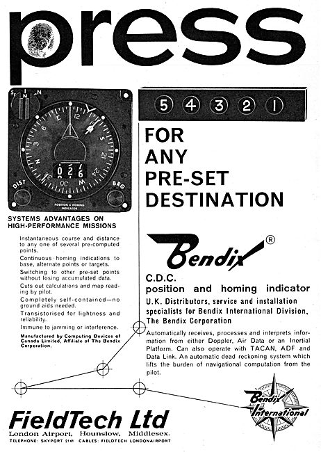 FieldTech. Bendix CDC Position & Homing Indicator                