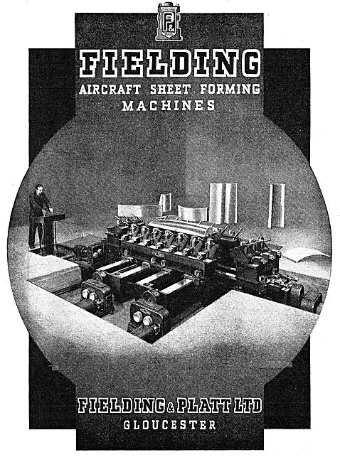 Fielding & Platt Sheet Forming Machines 1943                     