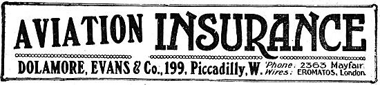 Dolamore Evans & Co Aviation Insurance                           