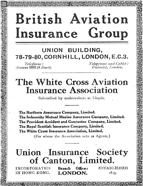 British Aviation Insurance Group - White Cross Aviation Insurance