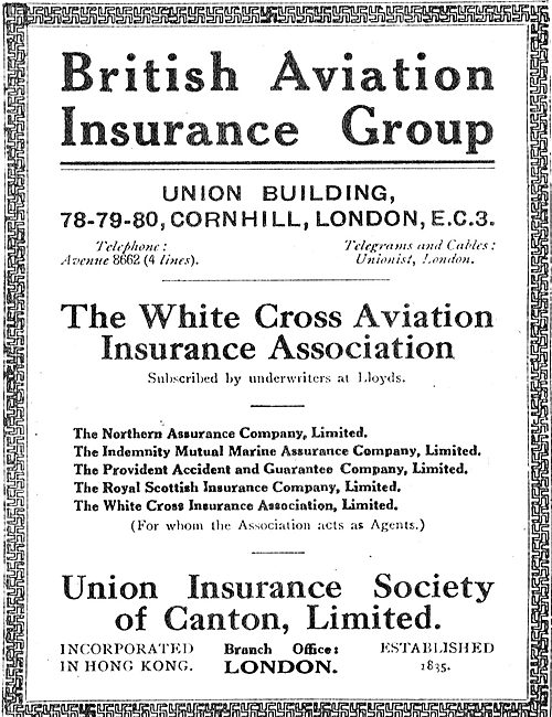 British Aviation Insurance Group - White Cross Aviation Insurance