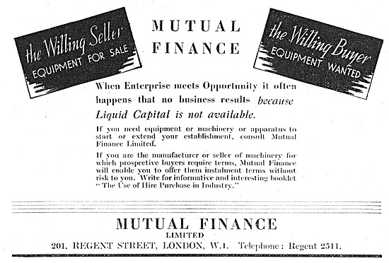 Mutual Finance                                                   