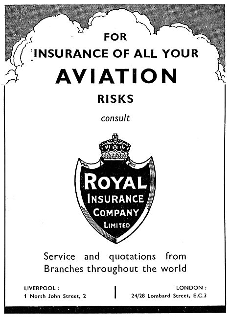 Royal Insurance Company - Aviation Risks                         