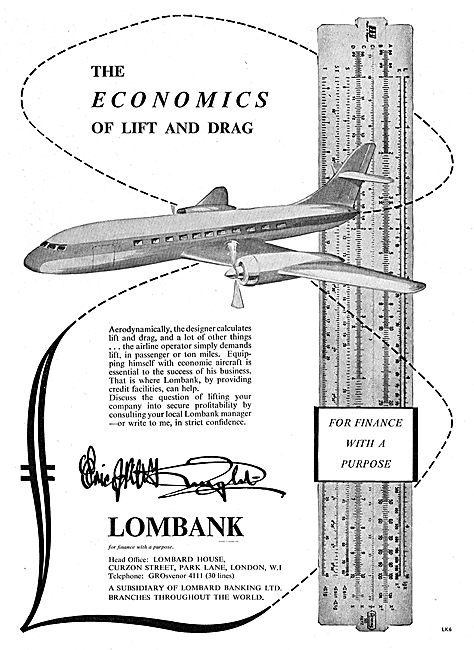 Lombank Credit Facilities For Aircraft Lease Or Purchase         