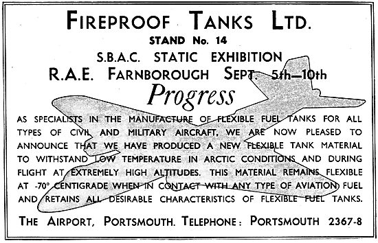 Fireproof Tanks Ltd. Hycatrol Flexible Fuel Tanks                