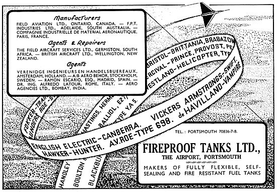 Fireproof Tanks                                                  