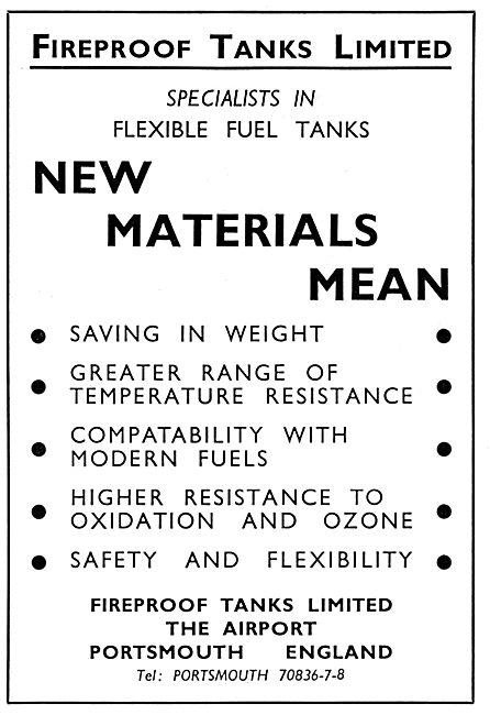 Fireproof Tanks Flexible Aircraft Fuel Tanks                     