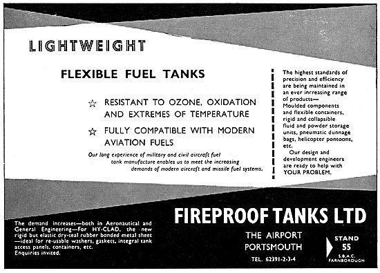 Fireproof Tanks Flexible Fuel Tanks                              