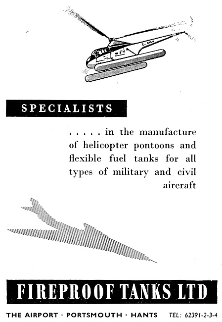 Fireproof Tanks - Aircraft Flexible Fuel Tanks                   