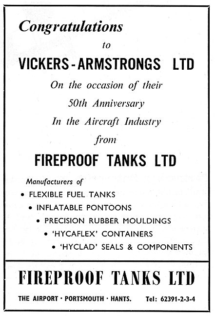 Fireproof Tanks Ltd: Crash Resistant Flexible Fuel Tanks         