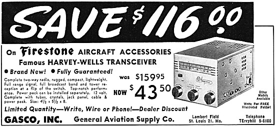 Firestone Harvey-Wells Transceiver                               