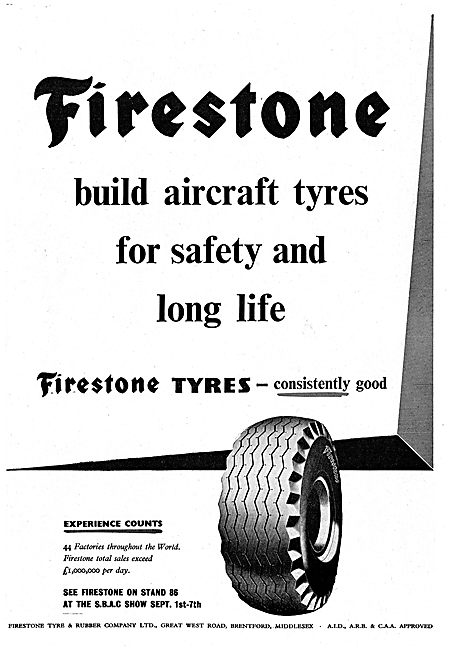 Firestone Tyres For Aircraft & Airport Vehicles                  