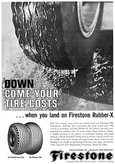 FirestoneSky Champion  Aircraft Tyres                            