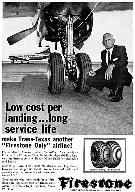 Firestone Sky Champion Aircraft Tyres                            