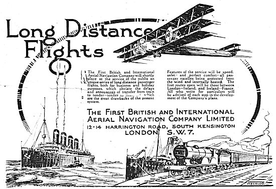 The First British & International Aerial Navigation Co Ltd       