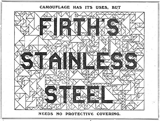 Firth's Stainless Steels For Aircraft Construction               