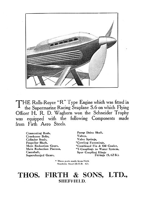 Firth Aero Steels                                                