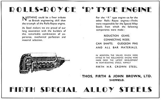Firth Brown  - Firth Special Alloy Steels                        