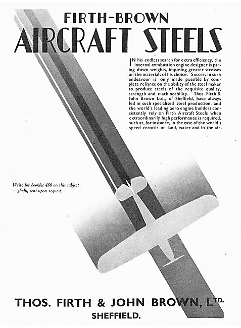 Firth Brown Aircraft Steels                                      