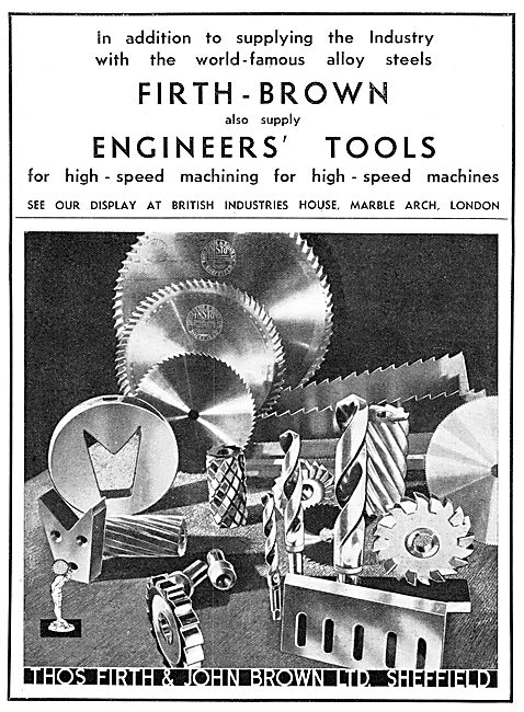 Firth Brown Engineers' Tools                                     