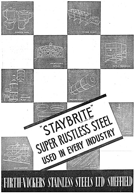 Firth-Vickers Stainless Steels                                   