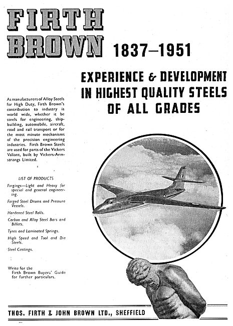 Firth Brown Steel Forgings & Castings                            
