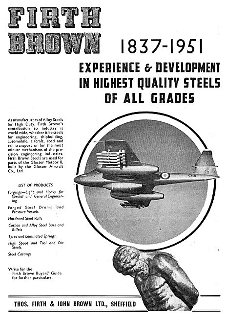 Firth Brown Steel Forgings & Castings                            