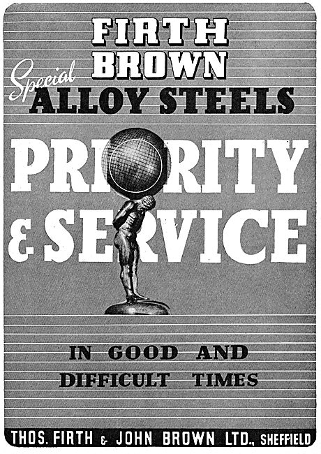 Firth Brown Alloy Steels                                         