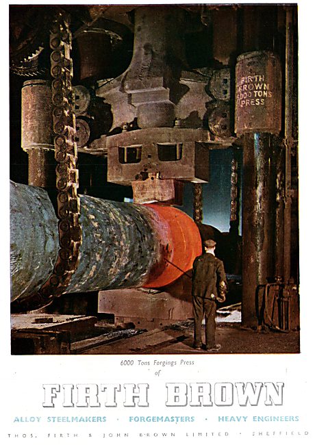 Firth Brown Steelmakers & Forgemasters                           