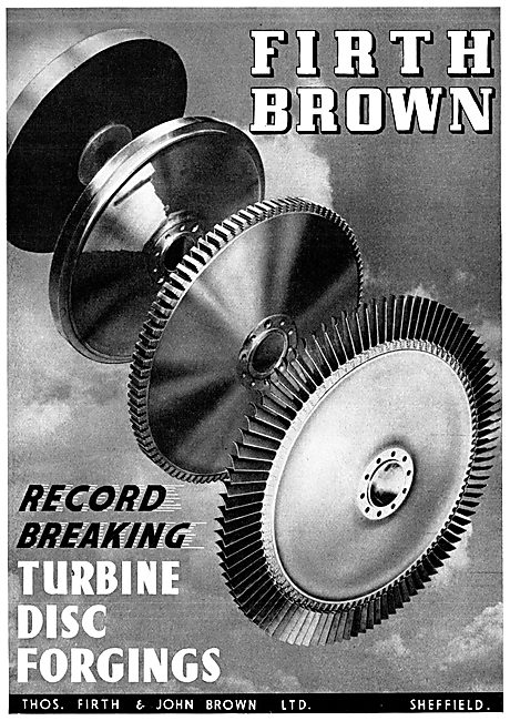 Firth Brown Turbine Disc Forgings                                