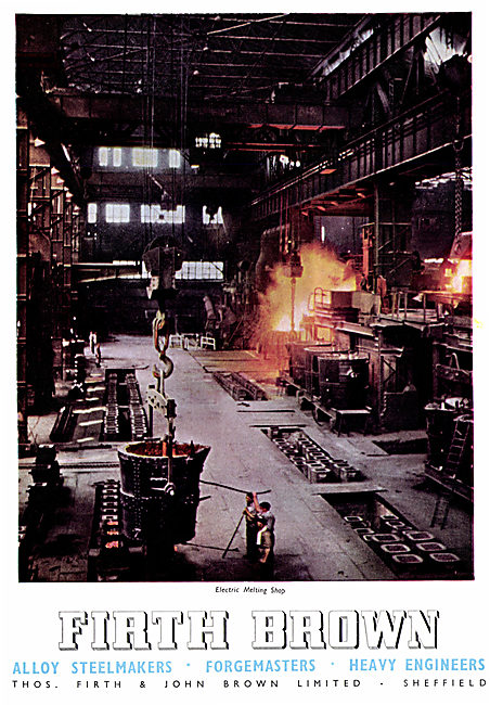 Firth Brown Alloy Steelmakers & Forgemasters                     