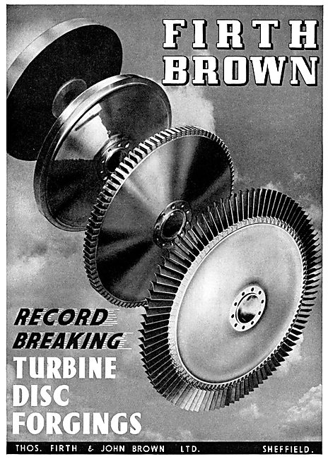 Firth Brown Turbine Disc Forgings                                