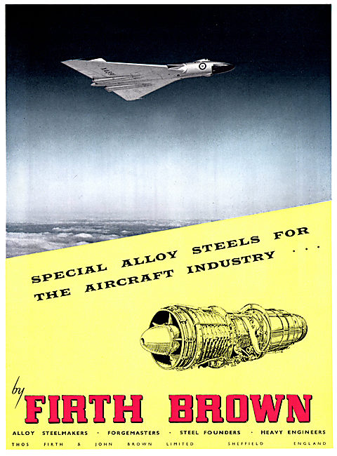 Firth Brown Special Alloy Steels For Aircraft                    