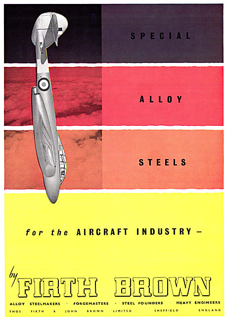 Firth Brown Alloy Steelmakers, Forgemasters, Founders & Engineers