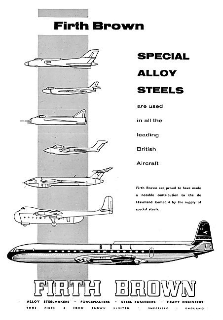 Firth Brown Alloy Steelmakers, Forgemasters, Founders & Engineers