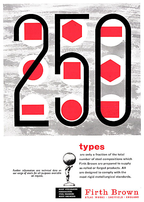 Firth Brown Steel Compositions For Rolling Or Forging            