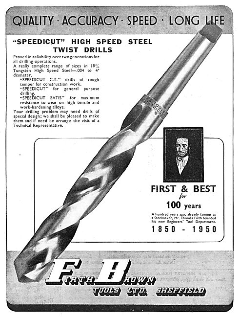 Firth Brown Tools - Speedicut Twist Drills                       