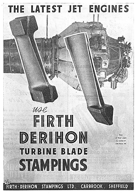 Firth-Derihon Stampings For Turbine Blades                       