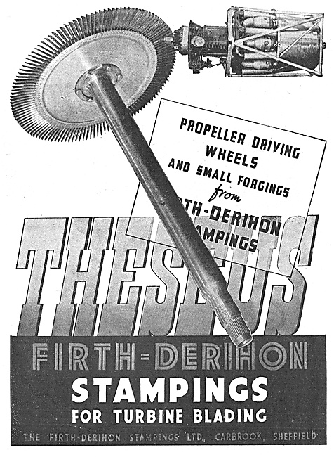 Firth-Derihon Stampings For Turbine Blades                       