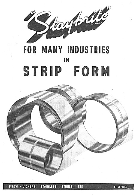 Firth-Vickers Stainless Steel Strip                              