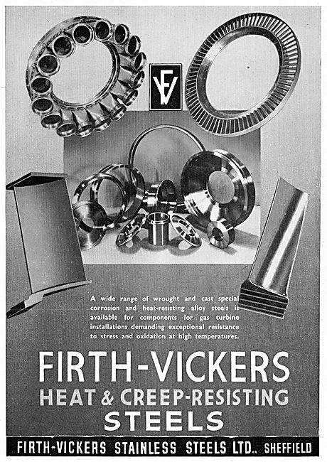 Firth-Vickers Heat-Resisting Alloy Steels                        
