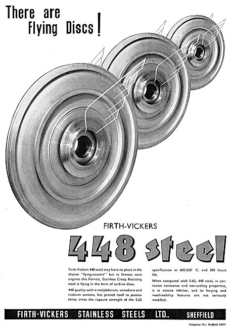 Firth-Vickers 448 Stainless Steels                               