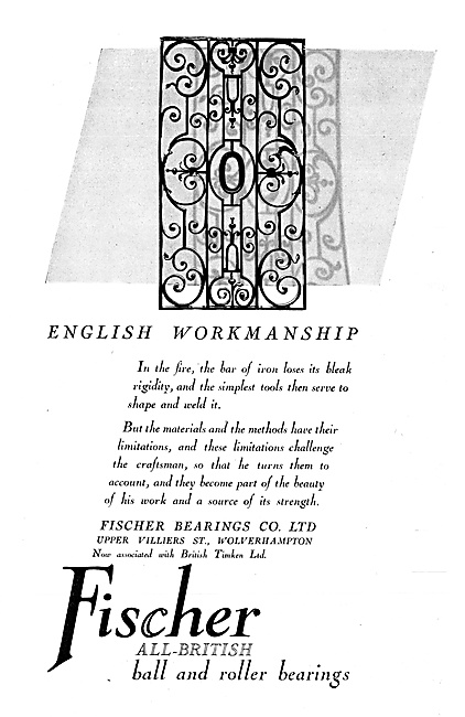 Fischer Bearings 1940                                            