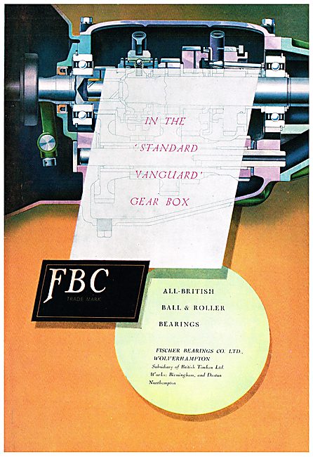 Fischer Bearings - FBC British Timken                            