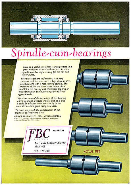 Fischer FBC Bearings                                             