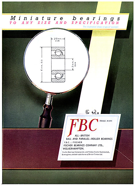 Fischer FBC Bearings                                             