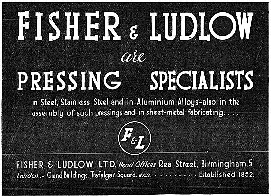 Fisher & Ludlow Pressings                                        