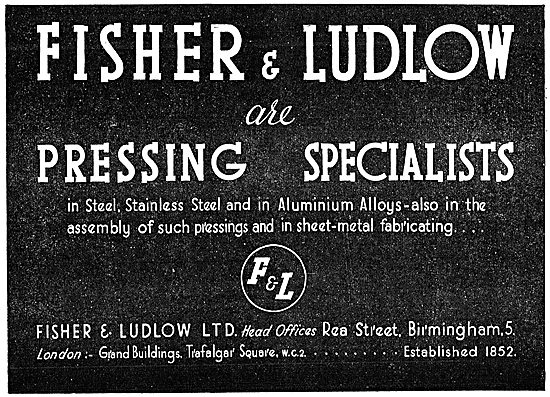 Fisher & Ludlow Pressings                                        